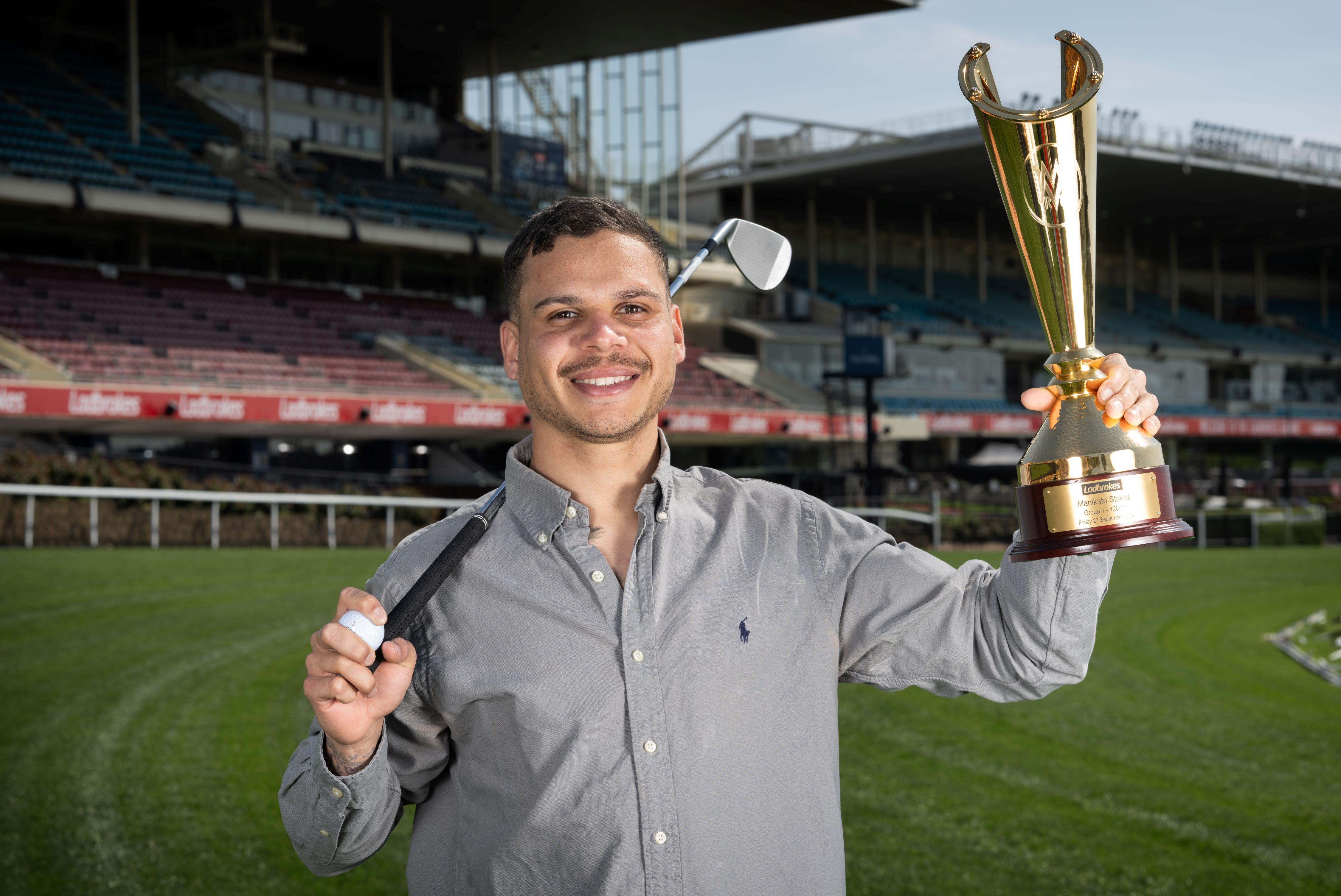 Norm Smith medallist Bobby Hill is the Ladbrokes Manikato Stakes ambassador