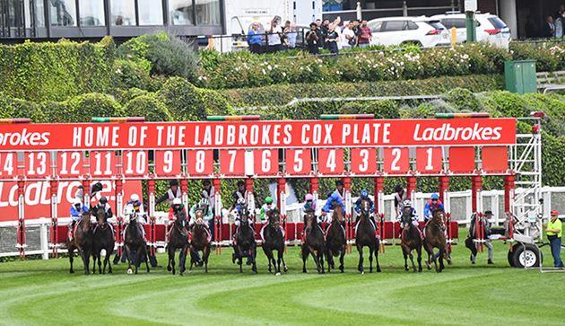 Cox Plate start (Image: Racing Photos)